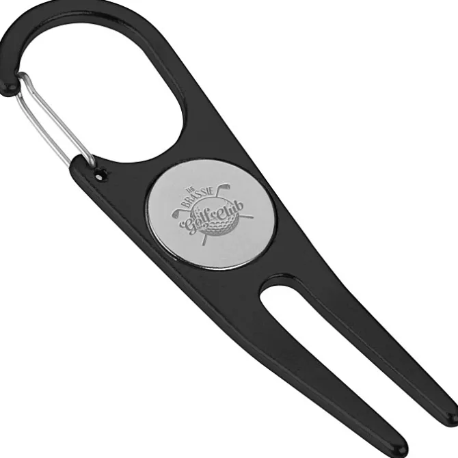 Aluminum Divot Tool with Ball Marker - 24 hr