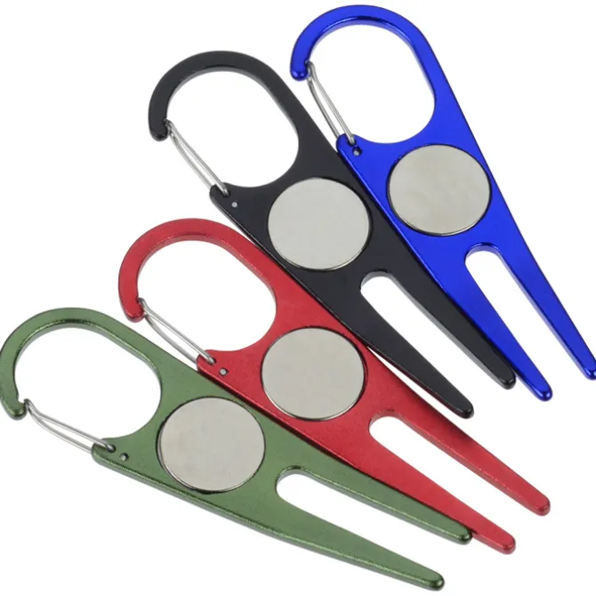 Aluminum Divot Tool with Ball Marker - 24 hr