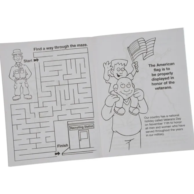 American Heroes Coloring Book
