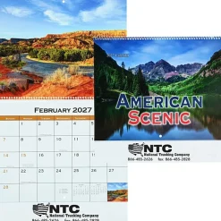 American Scenic Appointment Calendar - Spiral