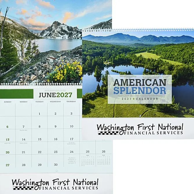 American Splendor Calendar - Spiral