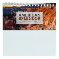 American Splendor Tent-Style Desk Calendar