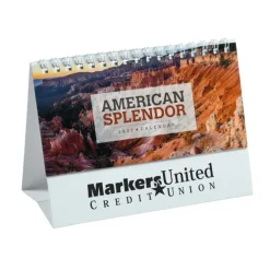 American Splendor Tent-Style Desk Calendar