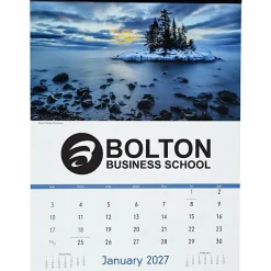 America's Charm Large Wall Calendar