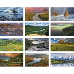 America's Charm Large Wall Calendar