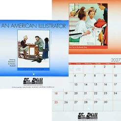 An American Illustrator Calendar - Stapled