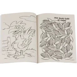 Animals On The Farm Coloring Book
