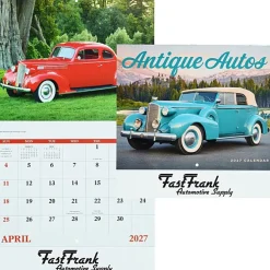 Antique Autos Calendar - Stapled