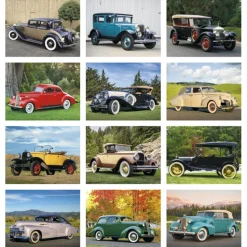 Antique Autos Calendar - Stapled