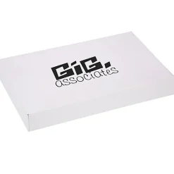 Apparel Gift Box - 9-1/2 inches x 15 inches x 2 inches - Gloss White