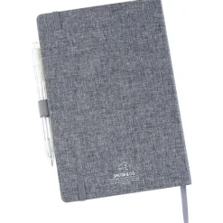 Aqua Notebook with Pen