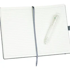 Aqua Notebook with Pen