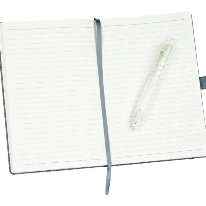 Aqua Notebook with Pen