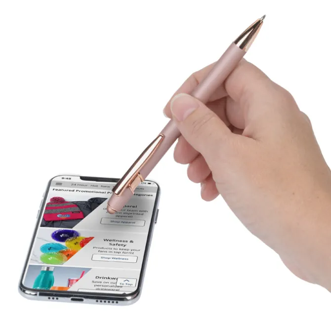 Athens Soft Touch Stylus Metal Pen