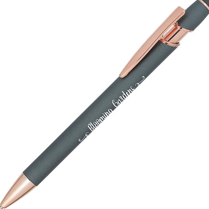 Athens Soft Touch Stylus Metal Pen - 24 hr