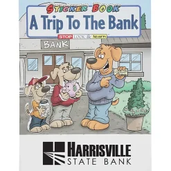 A Trip To The Bank Sticker Book