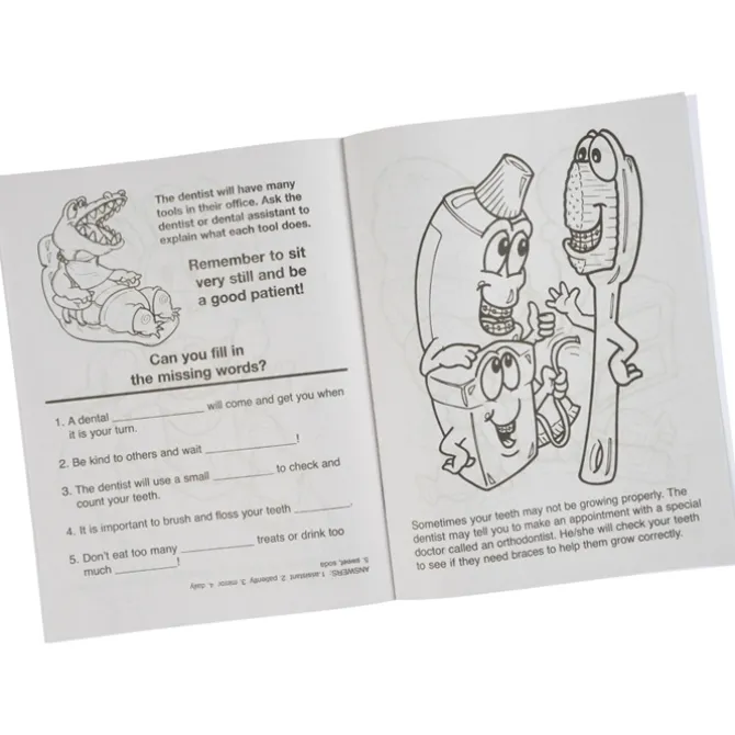 A Trip to the Dentist Coloring Book