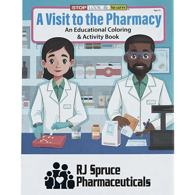A Visit to the Pharmacy Coloring Book