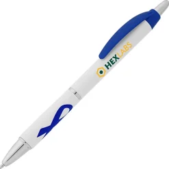 Awareness Ribbon Grip Pen - Full Color