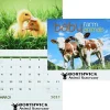 Baby Farm Animals Calendar - Stapled