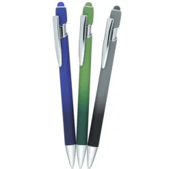 Bali Ombre Soft Touch Stylus Metal Pen