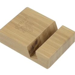 Bamboo Block Phone Stand