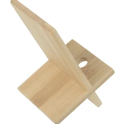 Bamboo Desktop Phone Stand