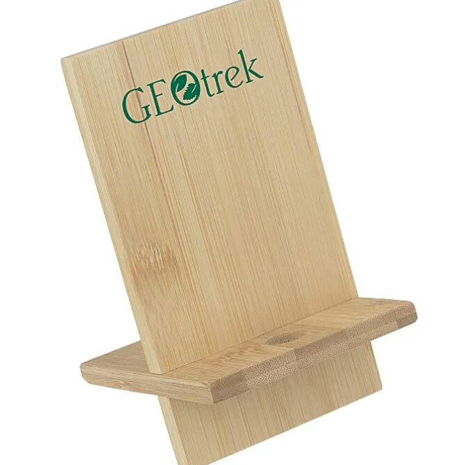 Bamboo Desktop Phone Stand