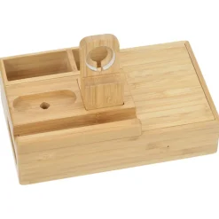 Bamboo Fast Wireless Charging Dock Station