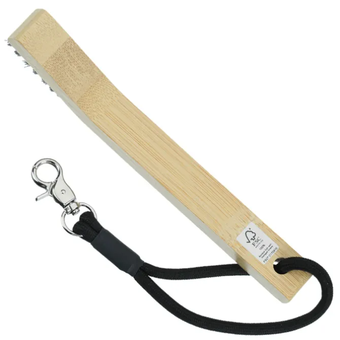 Bamboo Golf Brush with Clip