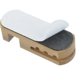Bamboo Phone Stand and Cable Organizer