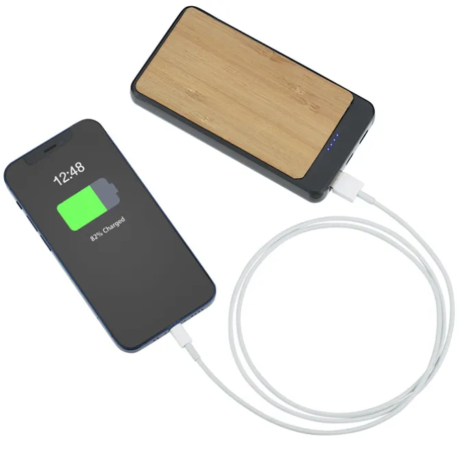 Bamboo Power Bank - 10,000 mAh