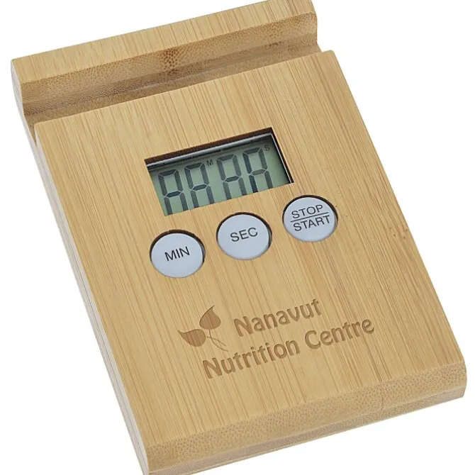 Bamboo Timer & Stand