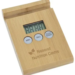 Bamboo Timer & Stand - 24 hr