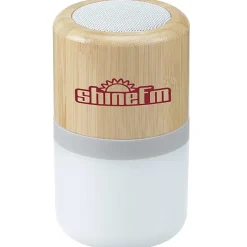 Bamboo Wireless Light-Up Speaker