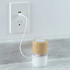 Bamboo Wireless Light-Up Speaker
