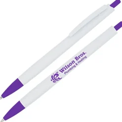 Bargain Writer Pen - White - 24 hr