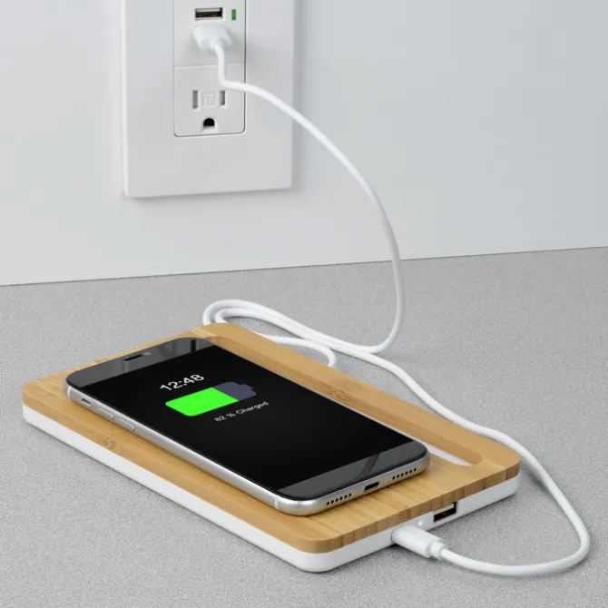 Base Wireless Charging Station with Phone Stand