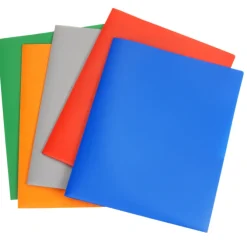 Basic 2-Pocket Poly Folder - 24 hr