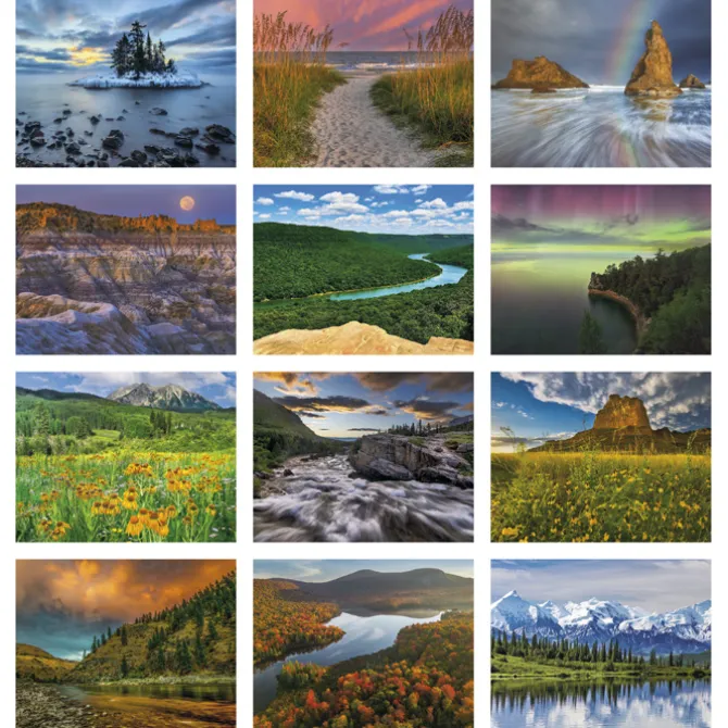 Beautiful America Calendar