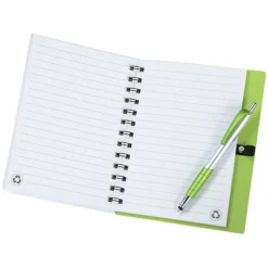 Bellevue Spiral Notebook with Stylus Pen