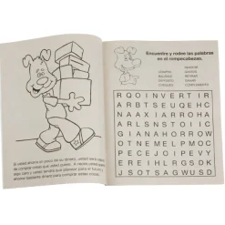 Be Smart, Save Money Coloring Book - Spanish