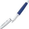 Bettoni Leather Wrap Rollerball Metal Pen