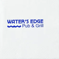 Beverage Napkin - 3-ply - White