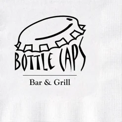 Beverage Napkin - 2-ply - White