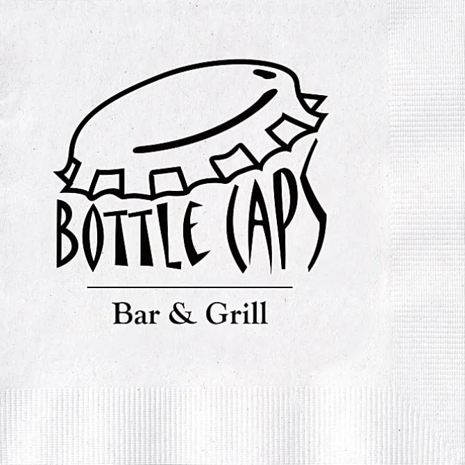 Beverage Napkin - 2-ply - White