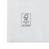 Beverage Napkin - 1-ply - White - Low Qty
