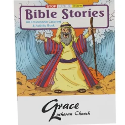 Bible Stories Coloring Book
