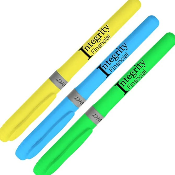 Bic Brite Liner Highlighter with Grip - 3 Pack
