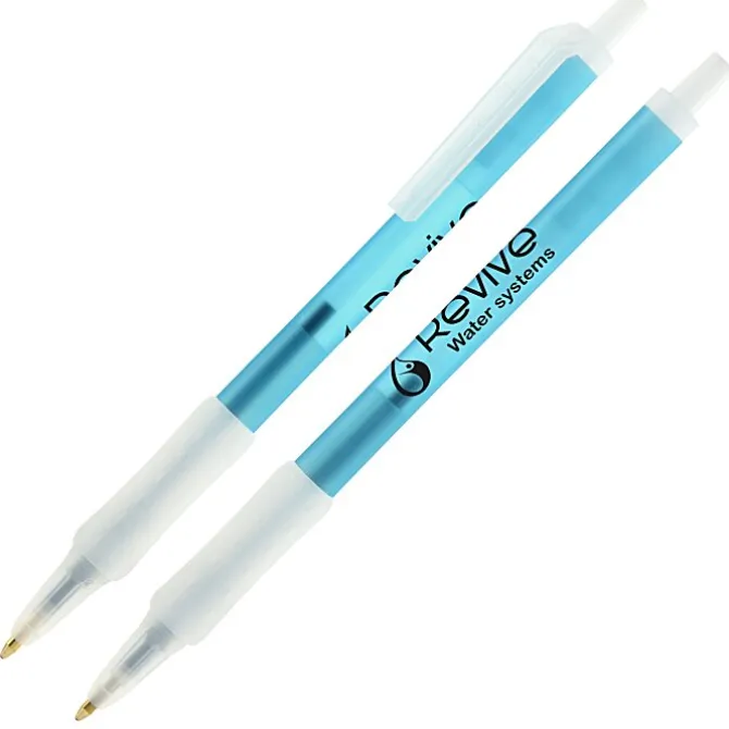 Bic Clic Stic Ice Pen with Rubber Grip